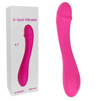 10-Mode Rechargeable Waterproof Silicone Vibrator